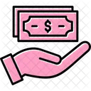 Payroll Hand Pay Icon