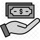 Payroll Hand Pay Icon