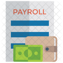 Payroll Icon - Download in Flat Style