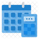 Payroll Calculator Calendar Icon