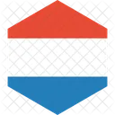 Pays Bas Drapeau Monde Icon