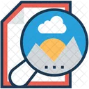 Paysage Loupe Zoom Icon