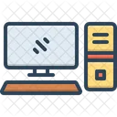 PC Personalcomputer Monitor Symbol