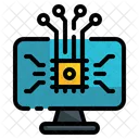 Pc Chip Pc Intelligence Icon