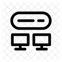 Pc Server Data Icon