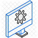 Businees Management Isometric Icon Icon