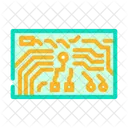 Vert PCB Cuivre Icône