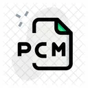 PCM Datei Audiodatei Audioformat Symbol