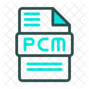 Pcm Pulse Code Modulation Audio Format File Icon