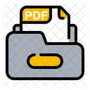 Pdf Files And Folders File Format Icon