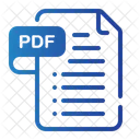 Pdf File Extension Files And Folders Icon