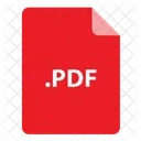 PDF Datei Format Symbol