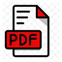 Pdf Tecnologia Arquivo Ícone