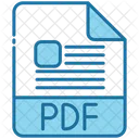 Pdf File Extension File Format Icon