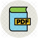 Pdf Book Education Icon