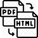 Pdf a html  Icono