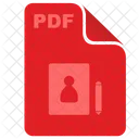 Pdf Address Dictionary Icon