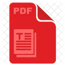 Pdf Article Fichier Icône