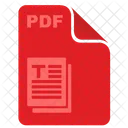 Pdf Article File Icon