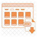 M Pdf Catalog Product Image Icon