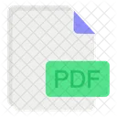 PDF Datei Datei Papier Icon