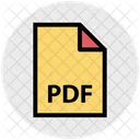 PDF Datei Dateiformat PDF Icon