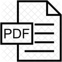 Pdf Datei Format Symbol