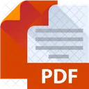 PDF Datei Dateiformat PDF Icon