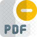 PDF Datei Entfernen PDF Datei Loschen PDF Datei Icon