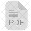 Pdf Acrobat Text Icon