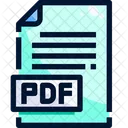 Pdf File Text File Document Icon