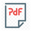 Pdf Format File Icon