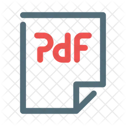 Pdf File  Icon