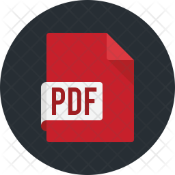 Pdf file Icon - Download in Flat Style