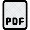 Pdf File Pdf Document File Icon