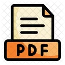Pdf Folder File Icon