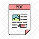 Pdf File Pdf Electronic Icon
