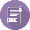 Pdf Extension Document Icon