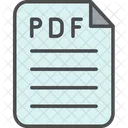Pdf File Pdf Adobe Icon