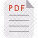 Pdf File Pdf Adobe Icon