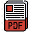 Pdf File Pdf Format Portable Document Format Icon