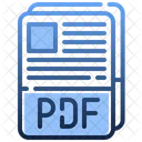 Pdf File Pdf Format Portable Document Format Icon