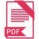 Pdf Format Document Icon