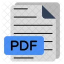 PDF 파일  아이콘