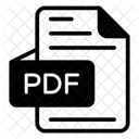 Pdf File Documents Digital File Icon