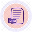 Pdf File Documents Icon