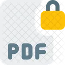 Pdf File Lock Pdf Lock Pdf Icon