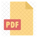 Files Pdf Library Icon