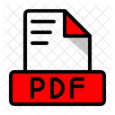 Formato de documento portátil pdf  Ícone