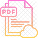 Pdf Format Extension Icon